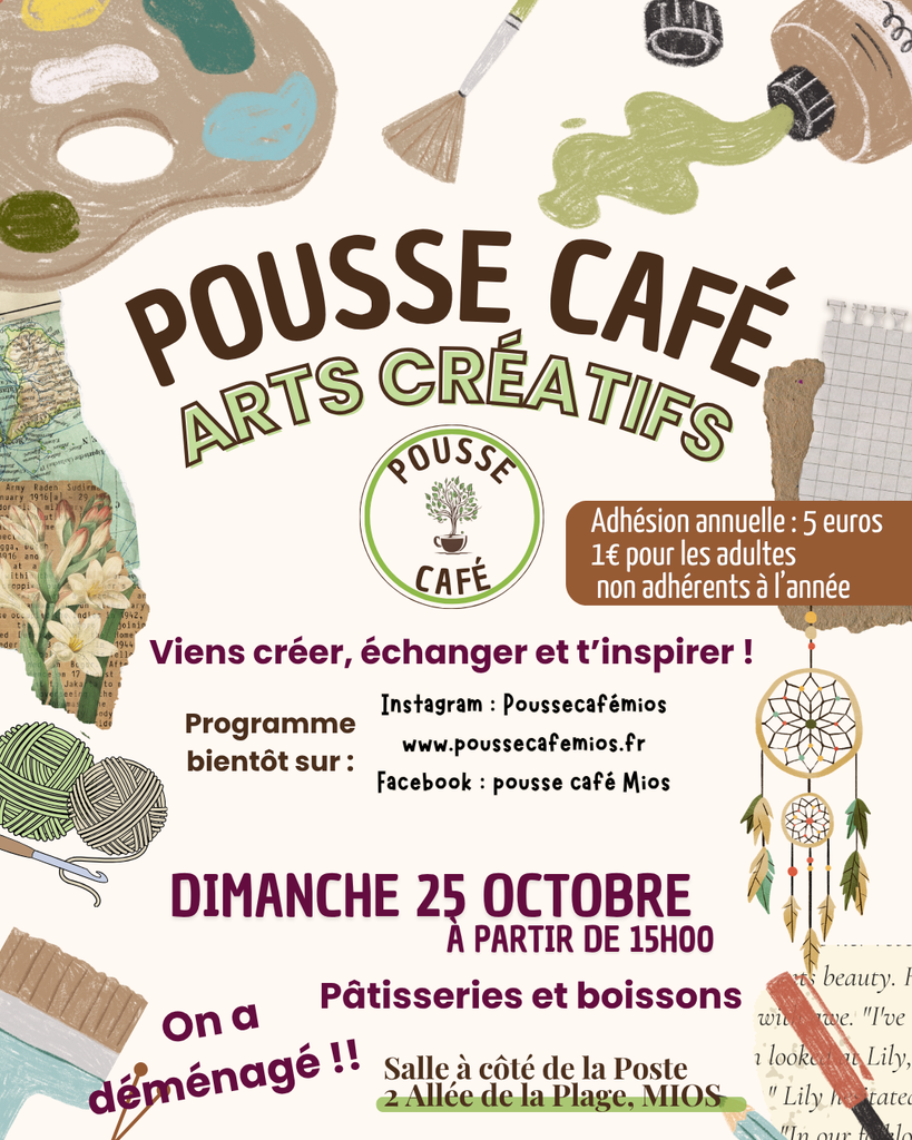 Pousse Café Arts Créatifs